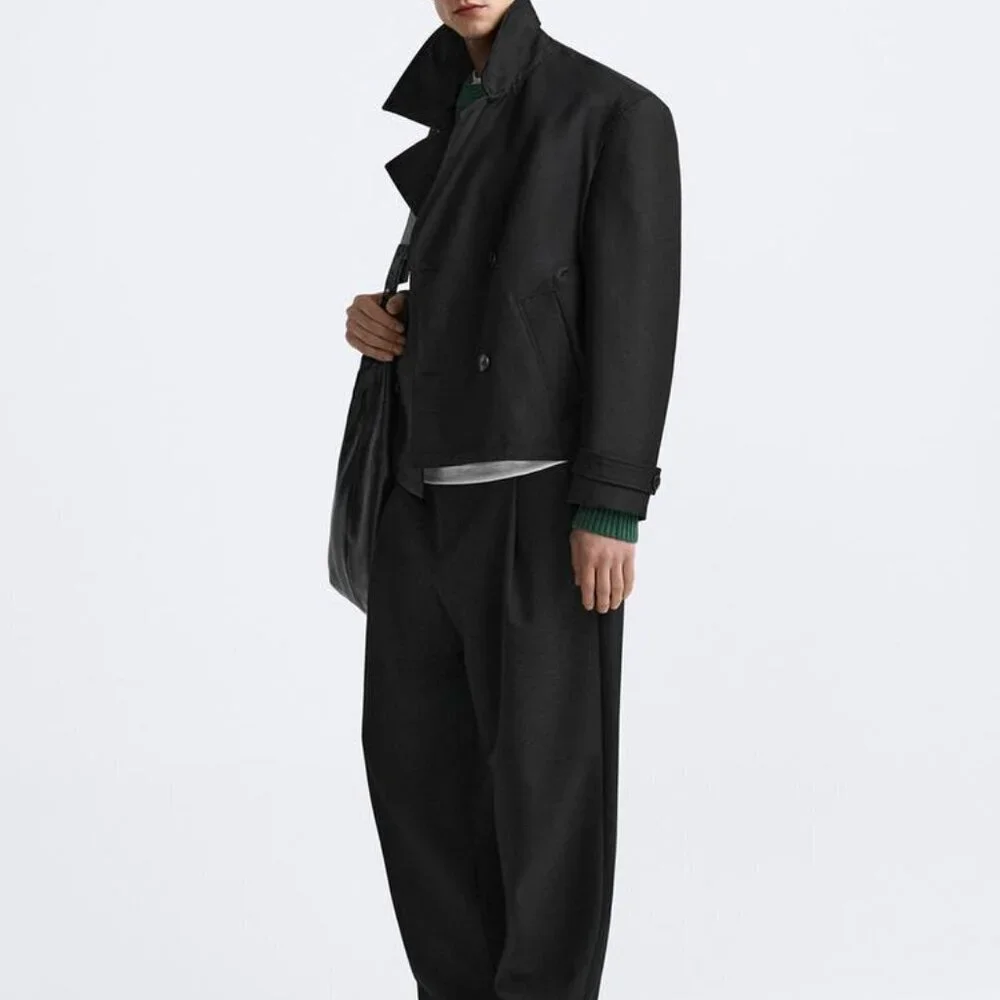 ZARA KALTA TRENCH COAT MEN'S  4164/918/800 xl